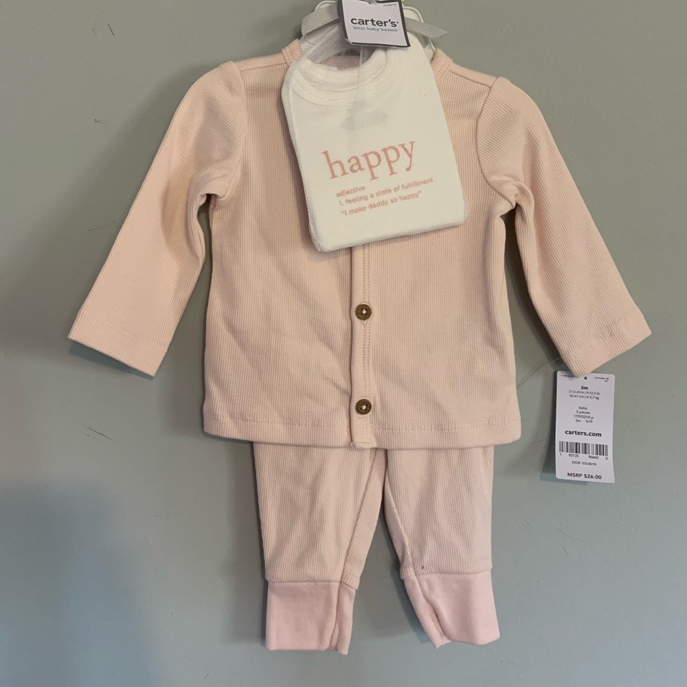 3 month pj set
